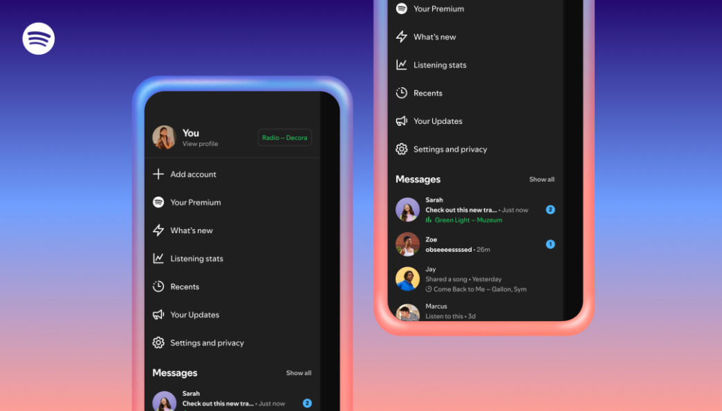Spotify listening activity sharing marks critical shift in streaming